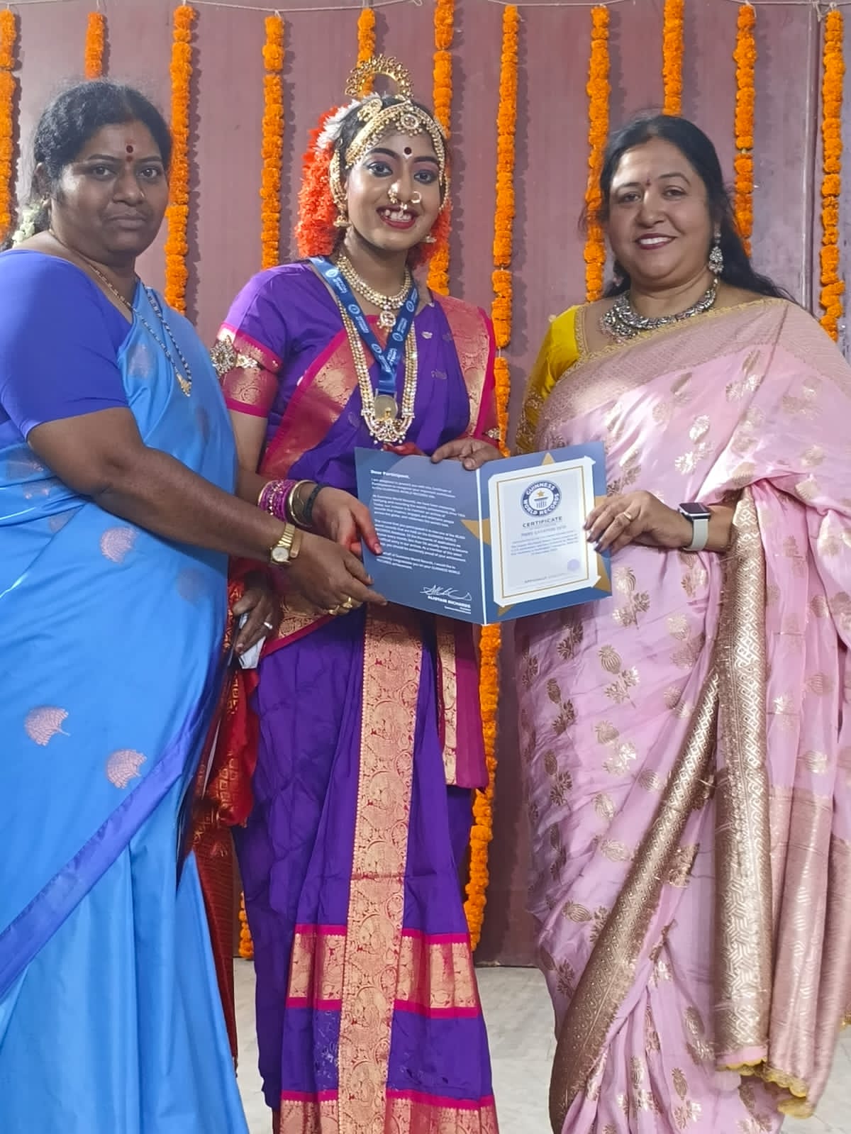 Congratulations to PSNV Gayathri Devi for Her Historic Achievement two Guinness World Records